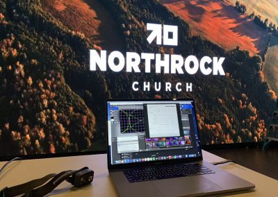 northrock church lighting and audio production